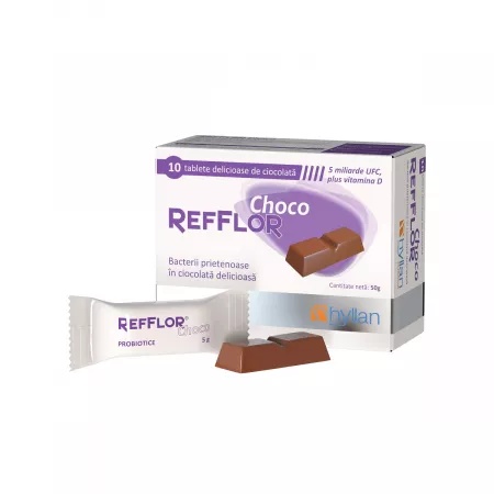 Refflor Choco x 10 tablete