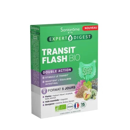 Santarome Tranzit Flash Bio x 15 comprimate