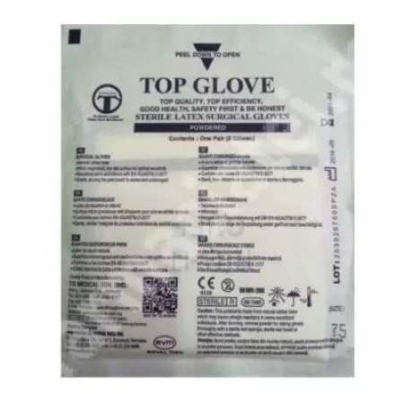 Manusi chirurgicale Top Glove nr. 7,5 x2 bucati