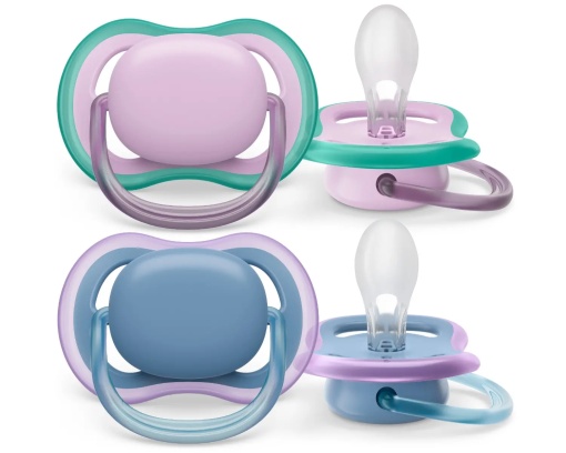 Philips Avent Suzete Ultra Air Multicolor 6-18 luni x 2 bucati (cod SCF 085/34)