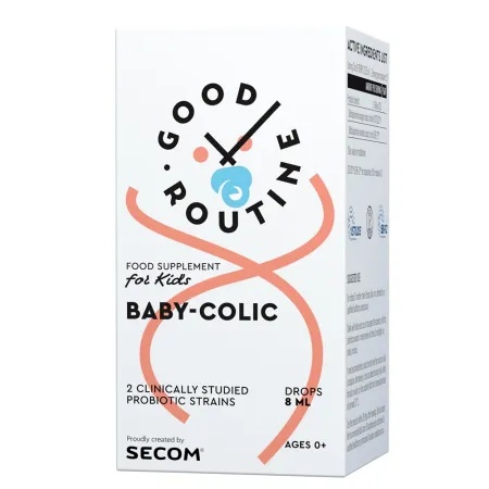 Secom Good Routine Baby Colic sirop anticolici pentru bebelusi x 8ml