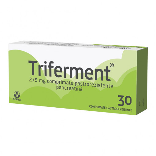 Triferment 275mg x 30 comprimate gastrorezistente