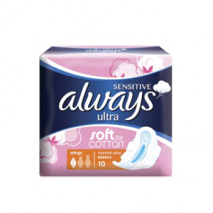 Absorbante Always Sensitive Normal x 10 bucati