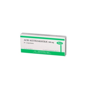 Acid Acetilsalicilic 500mg x 20 comprimate