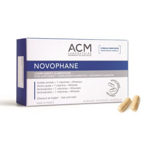 ACM Novophane supliment pentru par si unghii puternice x 60 capsule - Img 1
