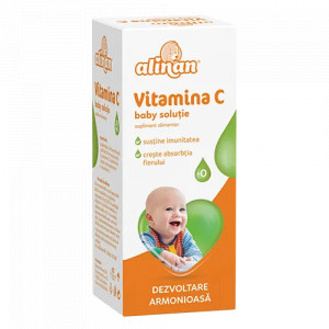 Alinan Baby Vitamina C solutie x 20ml