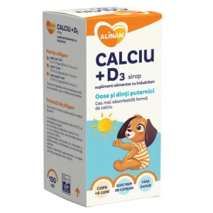 Alinan Calciu Baby sirop cu calciu si vitamina D3 pentru copii x 150ml