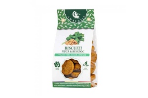 Ambrozia Biscuiti vegani cu nuca si busuioc x 150 grame
