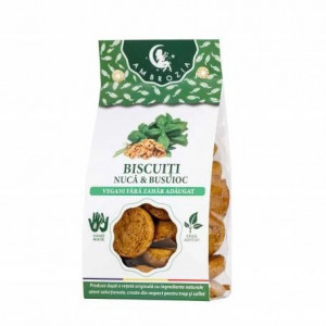 Ambrozia Biscuiti Vegani Nuca si Busuioc x 130g