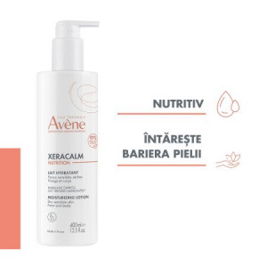 Avene Xeracalm Nutrition Lapte de corp hidratant x 400ml - Img 2