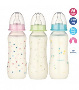 Baby Nova Biberon cu model Buline x 240 ml