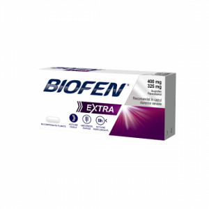 Biofen Extra 400mg/325mg x 10 comprimate filmate