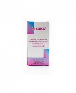 Clavusin solutie cutanata pentru bataturi x 10ml