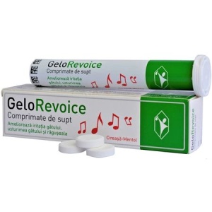 GeloRevoice Cirese si mentol x 20 comprimate de supt