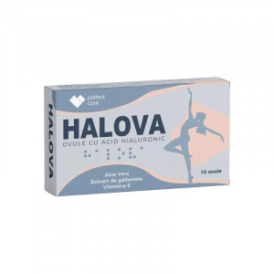 Halova ovule cu acid hialuronic x 10-Perfect Care