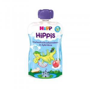 Hipp Hippis Fructul Dragonului, Coacaze Negre, Mar si Para x 100g