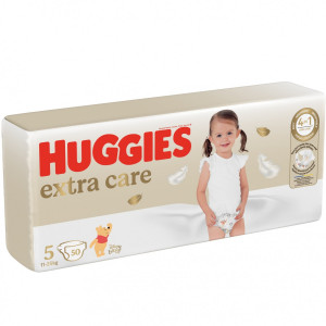 Huggies Extra Care nr. 5 (11-25 kg) Megapack x 50 bucati