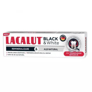 Lacalut Pasta Black & White x 75ml