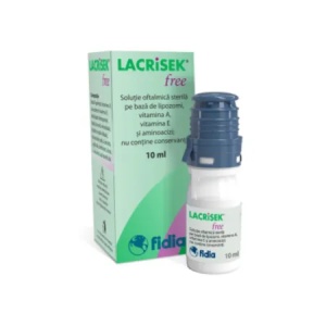 Lacrisek Free solutie oftalmica x 10ml