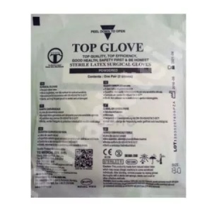 Manusi Chirurgicale Nr. 8 x 2 bucati, TopGlove