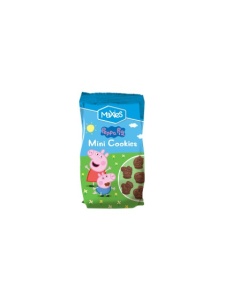 Mini Biscuiti Bio cu cacao Peppa Pig x 100 grame
