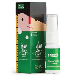 Minunino spray oral Vitamina K2+ Vitamina D3 x 12.5ml