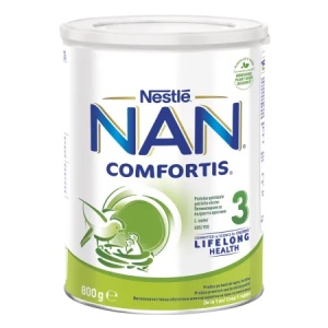 Nan 3 Comfortis, formula de lapte praf 1-2 ani x 800 grame