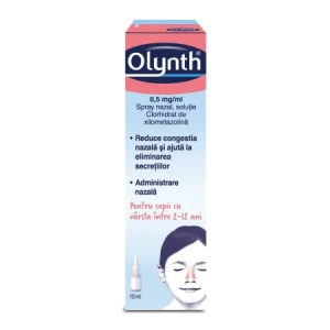 Olynth 0.5mg/ml spray nazal copii x 10ml