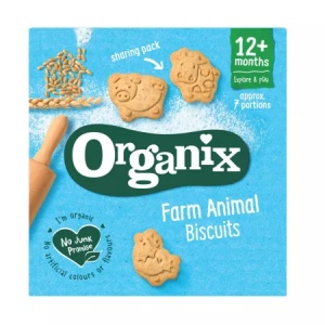 Organix Goodies Biscuiti BIO in forma de animale x 100 grame