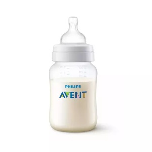 Philips Avent Biberon cu tetina anti-colici de la 1 luna x 260ml (cod SCY103/01)