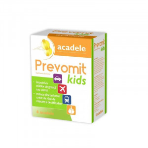 Prevomit Kids impotriva raului de miscare x 6 acadele