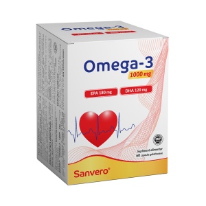 Sanvero Verohart Omega 3 1000mg x 60 capsule