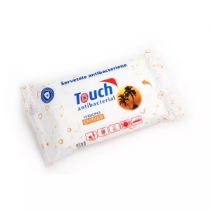 Touch Servetele umede antibacteriene Exotique x 15 bucati