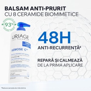 Uriage Xemose C8+ balsam pentru piele uscata, fata si corp x 500ml - Img 2