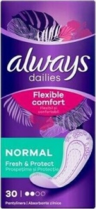 Absorbante zilnice Always Flexible comfort normal x 30 bucati