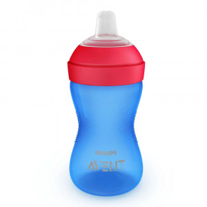 Avent Cana cu tetina moale pentru baieti x 300ml (cod 802/01)