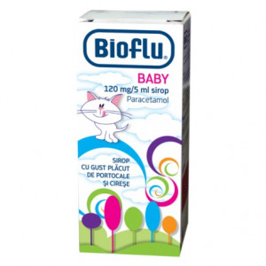 Bioflu Baby 120mg/5ml sirop x 100ml