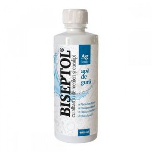 BiSeptol Apa de gura cu Argint Ionic x 480 ml