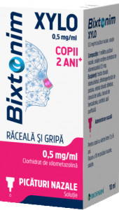 Bixtonim Xylo 0.5mg/ml picaturi nazale x 10ml