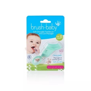 Brush Baby Periuta de dinti masticabila pentru bebelusi x 2 bucati