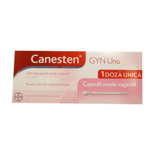 Canesten Gyn UNO 500mg x 1 capsula vaginala