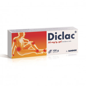 Diclac gel 50mg/g x 100 grame
