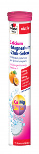 Doppel Herz Aktiv Calciu, Magneziu, Zinc, Seleniu x 15 comprimate efervescente