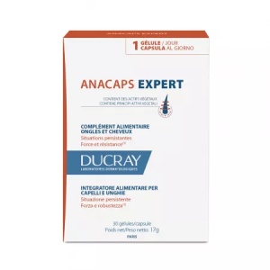 Ducray Anacaps Expert impotriva caderii parului x 30 capsule - Img 1