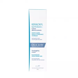 Ducray Keracnyl Glycolic+ Crema calmanta anti-imperfectiuni pentru tenul cu tendinta acneica x 30ml