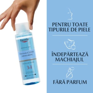 Eucerin Lotiune micelara 3 in 1 Dermato Clean Hyaluron x 400ml - Img 2