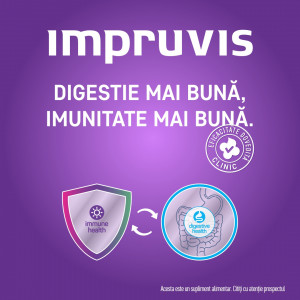 Impruvis Probiotic Fast Melt x 10 plicuri - Img 4