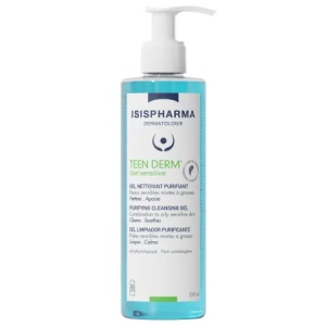IsisPharma Teen Derm Sensitive Gel de curatare purifiant x 250ml