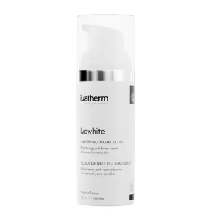 Ivatherm Ivawhite Fluid de noapte depigmentant cu Acid Glicolic 5.5% impotriva petelor pigmentare x 50ml
