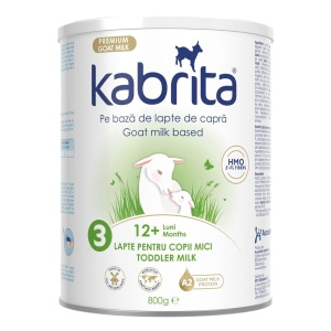 Kabrita 3, formula pe baza de lapte praf de capra 12-24 luni, 800 grame